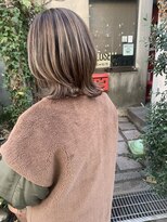 ブラン 阪急伊丹駅前店(Blanc.)&nbsp;白髪染め卒業計画　白髪ぼかし　ハイライト