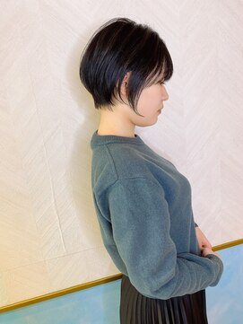 ロンド ストラーダ 心斎橋(Lond strada) ショート×ハイライト白髪ぼかし×シルキーベージュ[心斎橋]