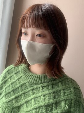 ハブ(hub) 【天神今泉】オレンジベージュ