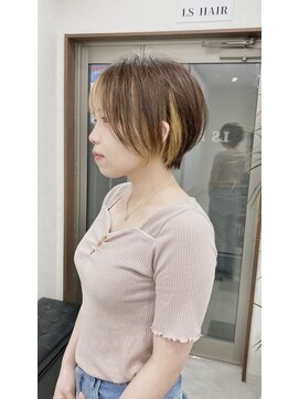 エルエスヘアー(LS HAIR) 【LS HAIR片山】不動の人気　大人ショートとインナーカラー