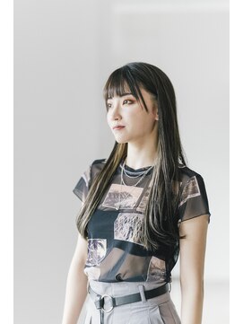 クレス 本川越店 相性抜群!黒髪ロング×インナーカラー