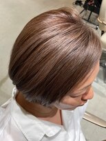 サンタフェ 名駅店(Santa'Fe)&nbsp;Santa'Fe式脱白髪染め白髪ぼかしカラー/ショート