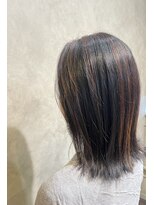 オーガニック ヘアサロン クスクス(organic hair salon kusu kusu) ハイライト×ヘナ