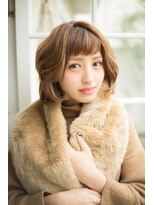 フェイス 赤羽店(face) 大人かわいい/レイヤーロング/グレーベージュ/前髪パーマ/赤羽