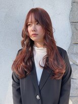 シェミール(CHEMIR)&nbsp;オレンジカラー×レイヤーカット【四日市】