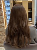 【ミルキーブラウン】ブラウンカラー/美髪/エアリーロング  林