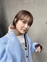 オアシス 表参道(OASIS) 透け感顔まわり似合わせ韓国くびれレイヤー切りっぱなしボブ