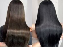 【髪質改善カラー】カラーと同時に気になるダメージの補修もして理想のツヤ髪をget[ブリーチ/ダブルカラー]