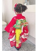 七五三ヘアセット・着付け 7