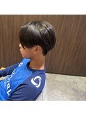 曲がる髪質改善ストレート！メンズ毛流れセンターパート！