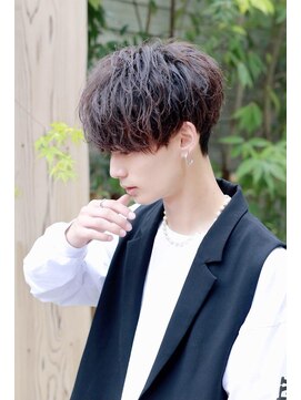 リップス 心斎橋(LIPPS) 【パーマ】フェザーショート