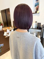 レオ(LEO)&nbsp;ボブ　ワインレッド