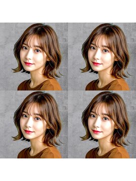 ウィールール 栄町店(WE RULE) ミディアムレイヤーボブ