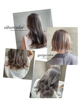 《ケアブリーチ:ブリーチ 》 ナチュラル～個性派までいろんなカラーを楽しめる【wカラー】!!!