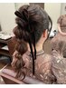 【ヘアとメイクセットで◎】結婚式・イベントに♪ヘアセット＋メイク　￥8,800
