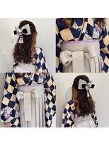 ラック 海老名店(LUCK) 卒業式着付け&アレンジ