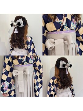 ラック 海老名店(LUCK) 卒業式着付け&アレンジ