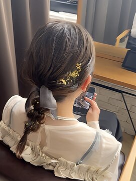 ベル(belle) レイヤーカット/エクステ/暖色カラー[天文館]