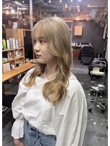 ルーシーバイパム 恵比寿(Lucy by PAM.)&nbsp;トリプルカラーで出来るブロンドベージュ