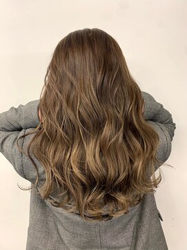 アルメリア 池袋(Arumeria) ミルクティーベージュミディアムロングショート10代20代30代