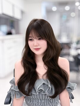 アマトウキョウスマートサロン(AMA TOKYO×Smart Salon) 【sayakaスタイル】顔まわり/レイヤーカット/小顔韓国くびれヘア