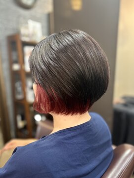 フラワーオーガニック(flower organics) 【フラワーオーガニック青池】 ~艶グラボブ×ピンク~