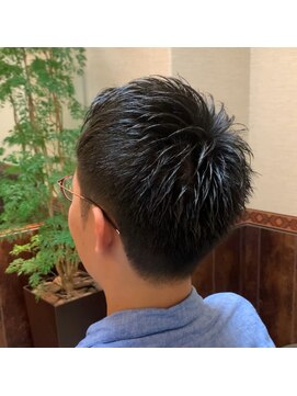 ヘアサロン大野 ニューオータニ ザ メイン店 ベリーショート清潔感スタイル