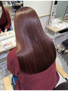 ゼストソエル(ZEST soell) 立川／暗めカラー／髪質改善／艶髪ロング／ナチュラルスタイル