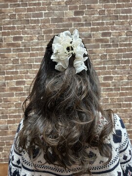 ゴージャスな巻き髪