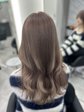 アルドーレ(Ardore) ☆ブリーチ１回からできるグレージュカラー