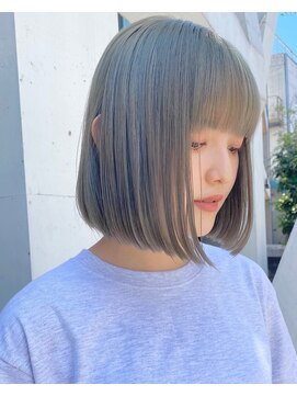 エリマ 調布(elima) 調布イルミナカラータッセルボブミルクティーベージュアッシュ