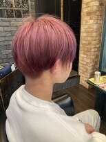 モナン 海老名(Monan)&nbsp;メンズカラー ブリーチあり ピンクベージュ