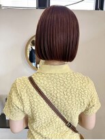 ソワ オモテサンドウ(SOIE OMOTESANDO)&nbsp;ナチュラルに高発色なカラーとミニボブ