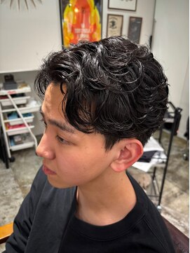 メゾンフォーメン 心斎橋店(Maison for men) ラルフカール/毛流れパーマ/メンズパーマ/ニュアンスパーマ