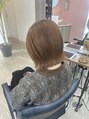 ケーオーエスピンク(K O S pink)&nbsp;パツッとした切りっぱなしボブ得意です◎[金沢市/美容院]