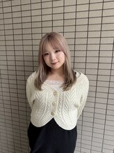 メグヘアークリエーション 川崎矢向(mEg hair creation) HAZUKI 吉村はづき