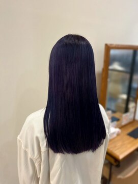 トイロ(toiro) レイヤーカットミルクティーベージュブリーチなしダブルカラー