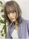 ショートヘア顔周りレイヤーブリーチダブルカラーショートボブ