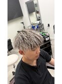 ツイストパーマ/メンズ/刈り上げ/眉毛/ツイスト