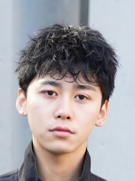 フィフス 渋谷(fifth) 今流行りの無造作刈り上げないツイストスパイラルショートパーマ
