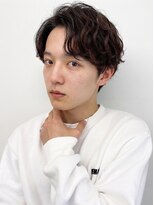 アース オーセンティック 関内店(EARTH Authentic)&nbsp;メンズパーマ清潔感韓国風マッシュニュアンスパーマ