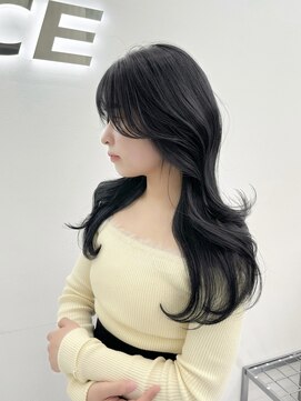 シアター 福岡天神(THEATER) 天神/天神駅/学割U24/前髪カット/顔周りカット/インナーカラー