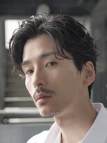 RETOUCH by fifth 銀座 ll Men's salon【10月26日NEW OPEN(予定)】&nbsp;銀座メンズパーマルーズパーマシャドウパーマセンターパート緩め