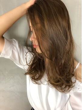 ヘアメイクスタジオ アビール 調布(abi‐ru) エアリーシアーベージュ