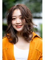 オースティン 錦糸町(AUSTIN)&nbsp;AUSTIN☆外ハネボブアッシュブラウンネオウルフツイストパーマ