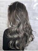 【AUBE HAIR】ローバレイヤージュ_ウェーブフォギーパーマ