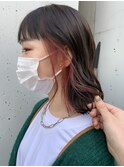 【roijir 表参道】ポイントカラー☆インナーピンク