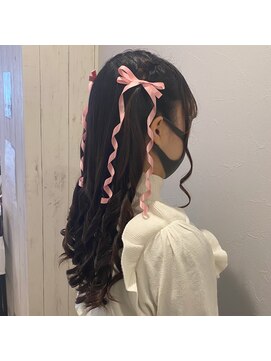 ヘアセット アリエス 新宿駅前店(aries) 王道ハーフツイン