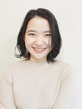 ナツヤ(NATSUYA) 大人ナチュラル黒髪ボブ