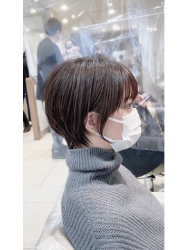アッシュ 大泉学園店(Ash) 【小顔ヘア】短過ぎないショートボブ